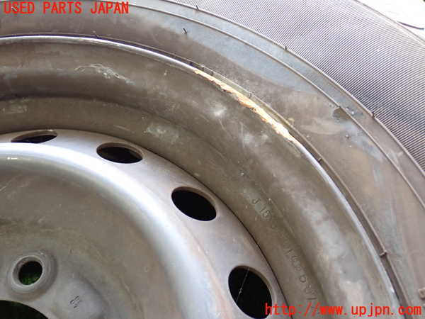 2UPJ-9241599029]ハイエースバン200系(KDH200V)タイヤ　ホイール　1本④ 195/80R15 中古_3