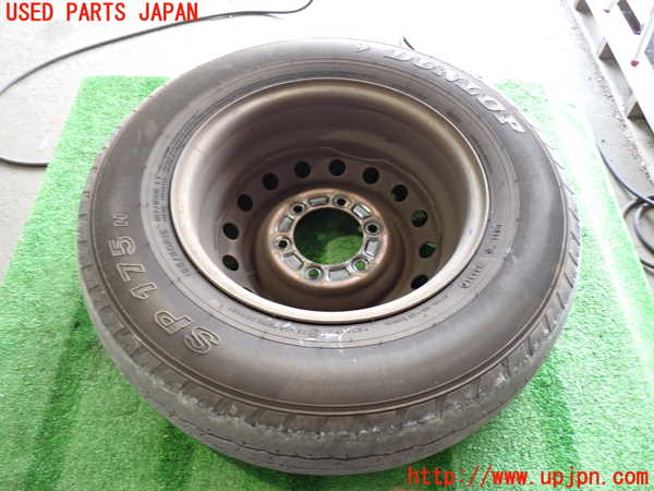 2UPJ-9241599029]ハイエースバン200系(KDH200V)タイヤ　ホイール　1本④ 195/80R15 中古_5