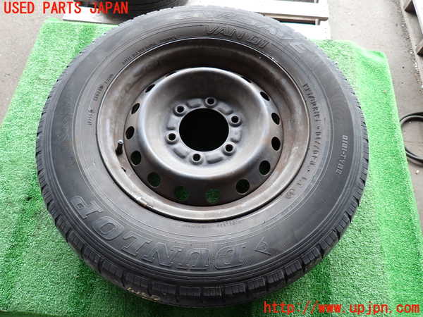 2UPJ-9241599027]ハイエースバン200系(KDH200V)タイヤ　ホイール　1本② 195/80R15 中古_2