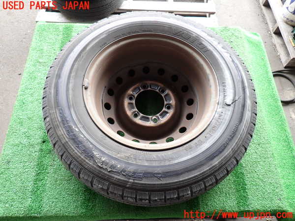 2UPJ-9241599027]ハイエースバン200系(KDH200V)タイヤ　ホイール　1本② 195/80R15 中古_5