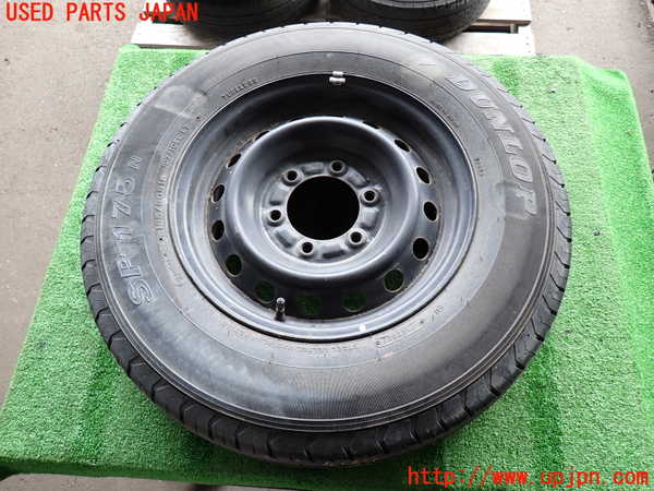 2UPJ-9241599028]ハイエースバン200系(KDH200V)タイヤ　ホイール　1本③ 195/80R15 中古_2
