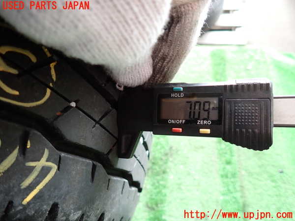 2UPJ-9241599028]ハイエースバン200系(KDH200V)タイヤ　ホイール　1本③ 195/80R15 中古_4