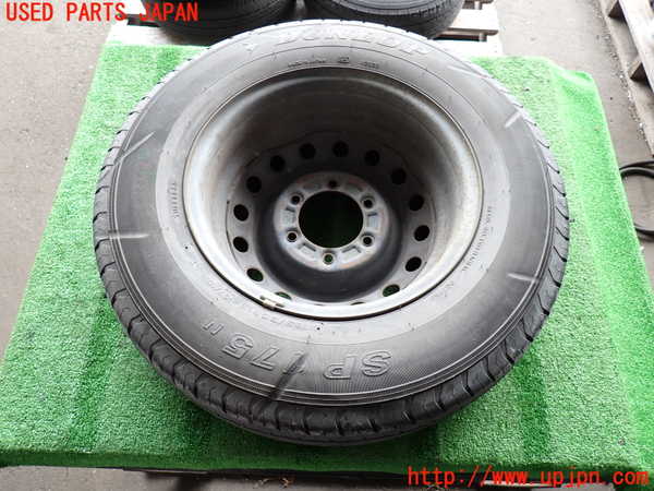 2UPJ-9241599028]ハイエースバン200系(KDH200V)タイヤ　ホイール　1本③ 195/80R15 中古_5