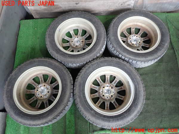 2UPJ-9241619020]スターレット(EP91)社外タイヤ　ホイール　4本セット 175/65R14 中古_2