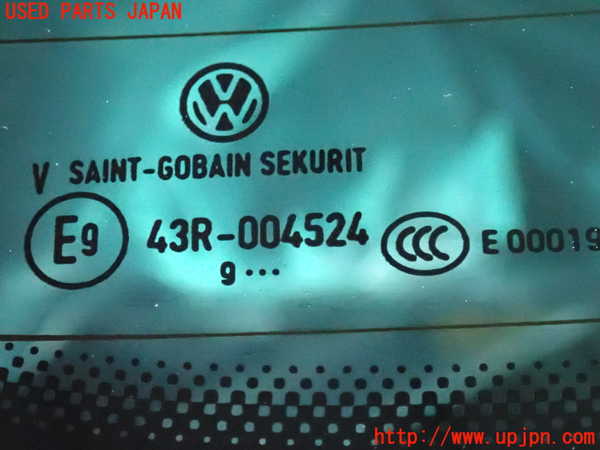 2UPJ-9241621566]VW シロッコR(13CDL)バックドア リアゲート ハッチ 中古 (SAINT-GOBAIN SEKURIT 43R-004524)_5