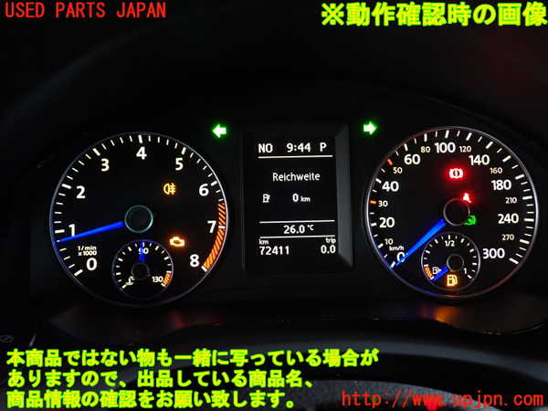 2UPJ-9241626170]VW シロッコR(13CDL)スピードメーター 中古_5