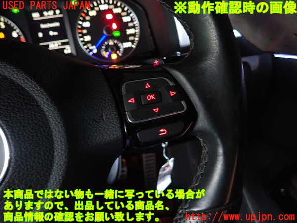 2UPJ-9241627855]VW シロッコR(13CDL)ステアリングホイール 中古_4