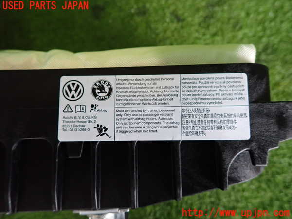 2UPJ-9241627870]VW シロッコR(13CDL)助手席側エアバッグカバー 中古_5