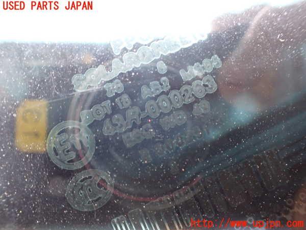 2UPJ-9241631380]ベンツ R350 4MATIC W251(251065)右クォーターガラス 中古 PGW M505 43R-000263_2