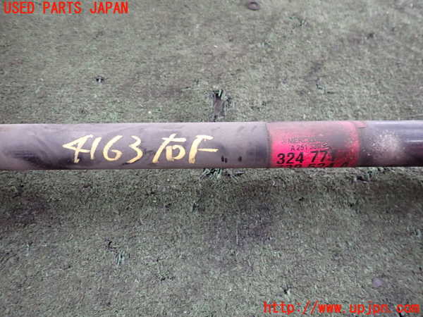 2UPJ-9241634010]ベンツ R350 4MATIC W251(251065)右フロントドライブシャフト 中古_4