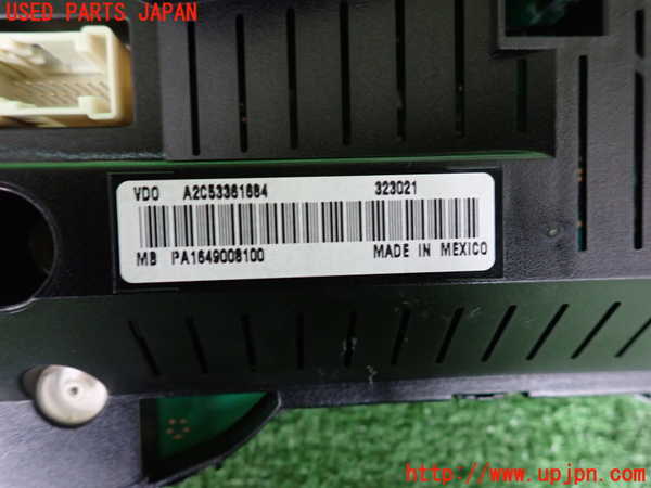 2UPJ-9241636170]ベンツ R350 4MATIC W251(251065)スピードメーター 中古_3