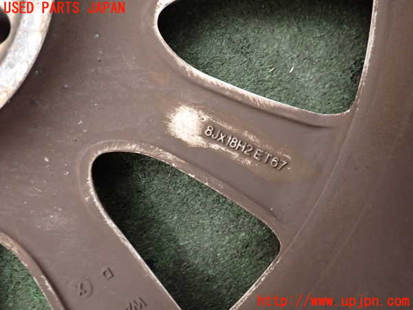 2UPJ-9241639044]ベンツ R350 4MATIC W251(251065)タイヤ　ホイール　1本④ 255/55R18 中古_4