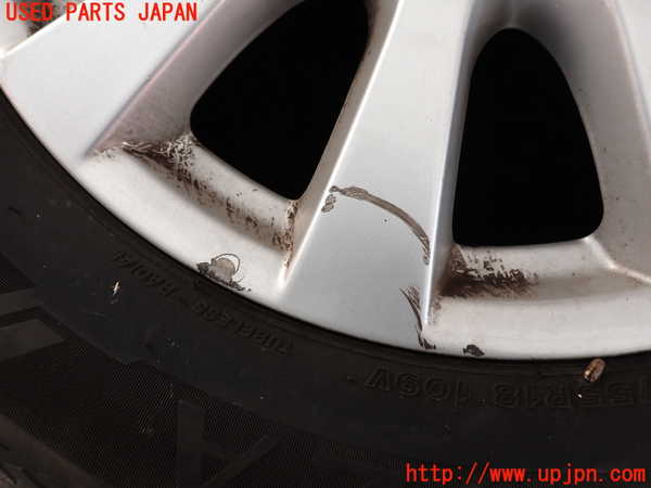 2UPJ-9241639042]ベンツ R350 4MATIC W251(251065)タイヤ　ホイール　1本② 255/55R18 中古_2