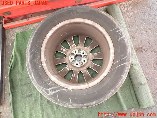 2UPJ-9241639042]ベンツ R350 4MATIC W251(251065)タイヤ　ホイール　1本② 255/55R18 中古_4
