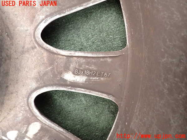 2UPJ-9241639042]ベンツ R350 4MATIC W251(251065)タイヤ　ホイール　1本② 255/55R18 中古_5