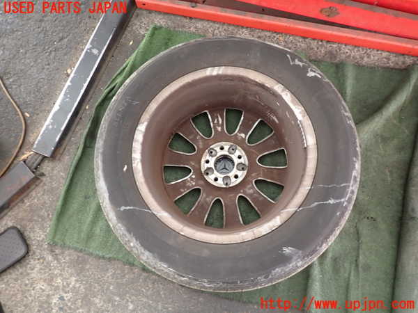 2UPJ-9241639043]ベンツ R350 4MATIC W251(251065)タイヤ　ホイール　1本③ 255/55R18 中古_4