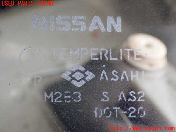 2UPJ-9241641560]ブルーバード(EU12)リアガラス 中古 (NISSAN M283)_2