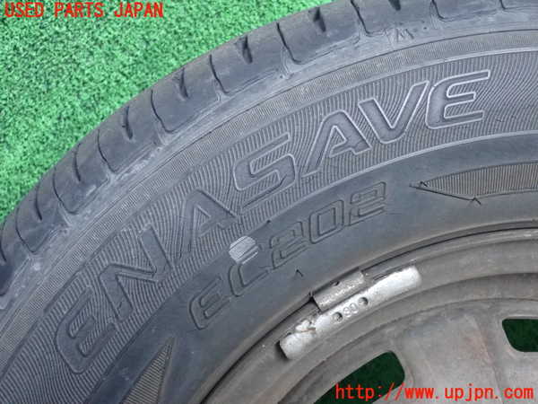 2UPJ-9241649016]ブルーバード(EU12)タイヤ　ホイール　1本① 185/70R13 中古_2