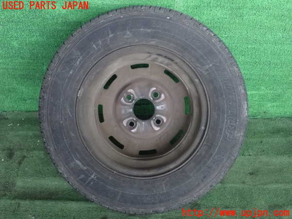 2UPJ-9241649016]ブルーバード(EU12)タイヤ　ホイール　1本① 185/70R13 中古_4