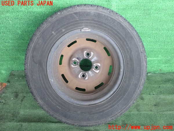 2UPJ-9241649017]ブルーバード(EU12)タイヤ　ホイール　1本② 185/70R13 中古_3
