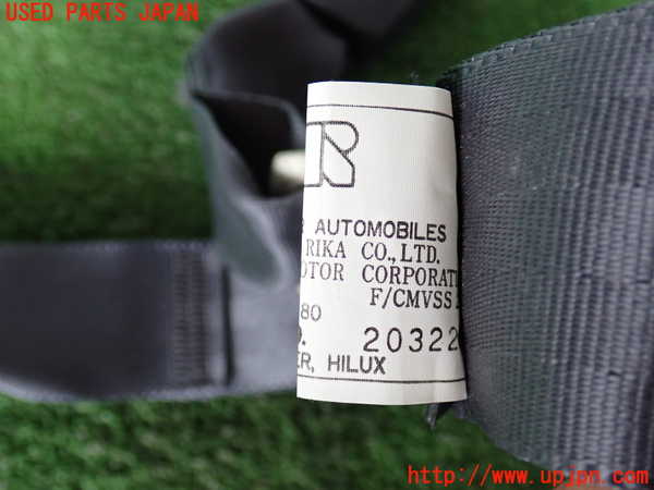 2UPJ-9241657135]ハイラックスサーフ(RZN185W)真中2列目シートベルト 中古_2
