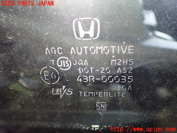 1UPJ-9241681202]オデッセイ(RC1)左フロント三角窓ガラス 中古(43R-00035 M2H5)_2