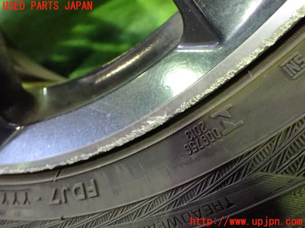 1UPJ-9241689043]オデッセイ(RC1)タイヤ　ホイール　1本③ 225/45R18 中古_2