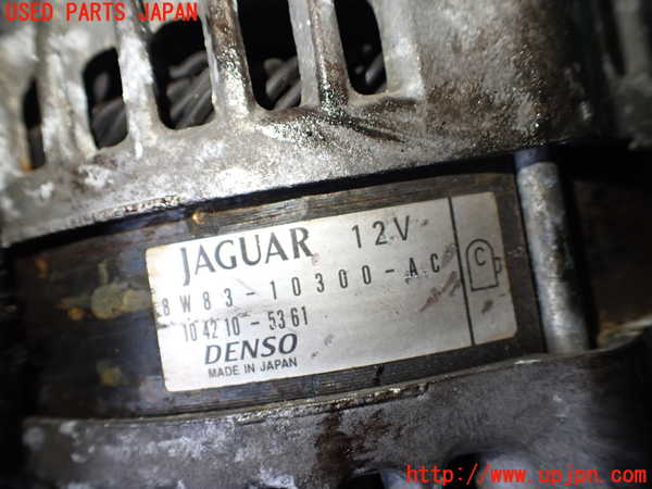 1UPJ-9241696015]ジャガー・Fタイプ コンバーチブル(J60MA)オルタネーター(ダイナモ) 中古_4