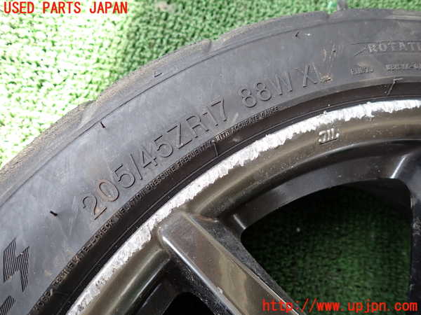 1UPJ-9241719037]ロードスター RF(NDERC)タイヤ　ホイール　1本② 205/45ZR17 中古_2