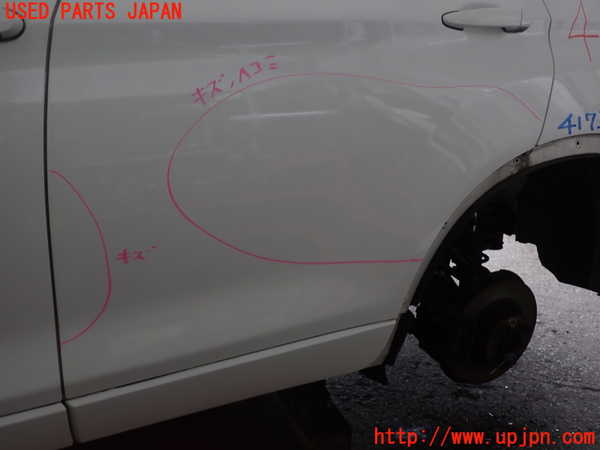 2UPJ-9241731320]BMW X3(WX20)F25 左後ドア 中古  (SAINT-GOBAIN SEKURIT 43R-001025 M24100)_2