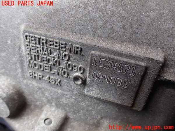 2UPJ-9241733010]BMW X3(WX20)F25 ミッション AT N20B20A 4WD 中古_4