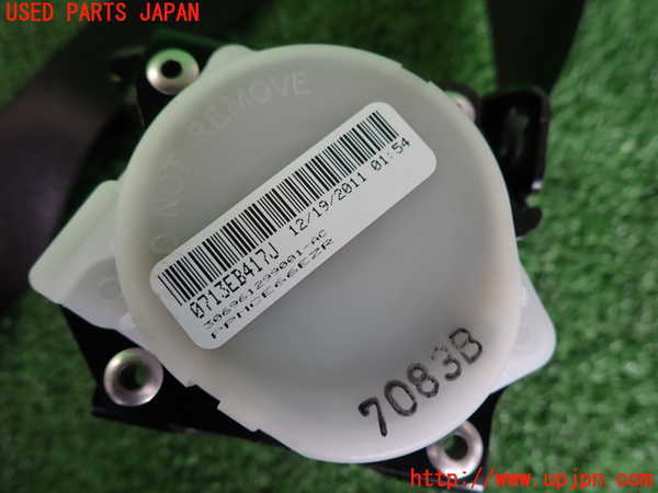 2UPJ-9241737075]BMW X3(WX20)F25 助手席シートベルト 中古_2