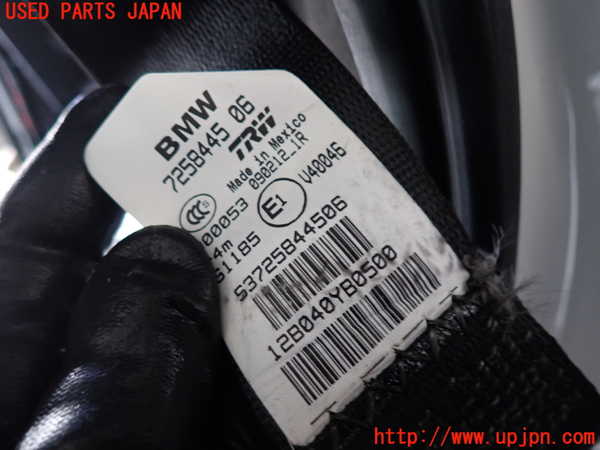 2UPJ-9241737185]BMW X3(WX20)F25 左2列目シートベルト 中古_2