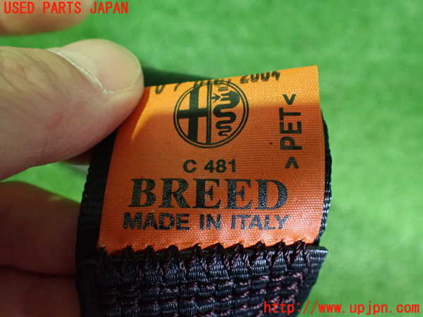 2UPJ-9241747185]アルファロメオ・156 GTA(932AXB)左2列目シートベルト 中古_2