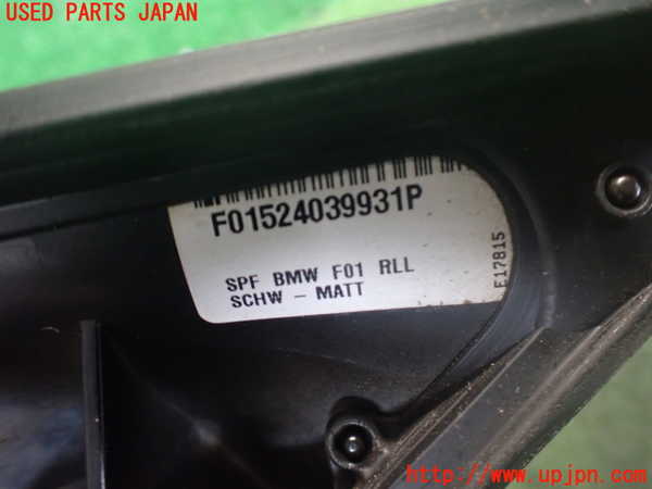 2UPJ-9241751212]BMW 740i F01(KA30)左ドアミラー 中古_4