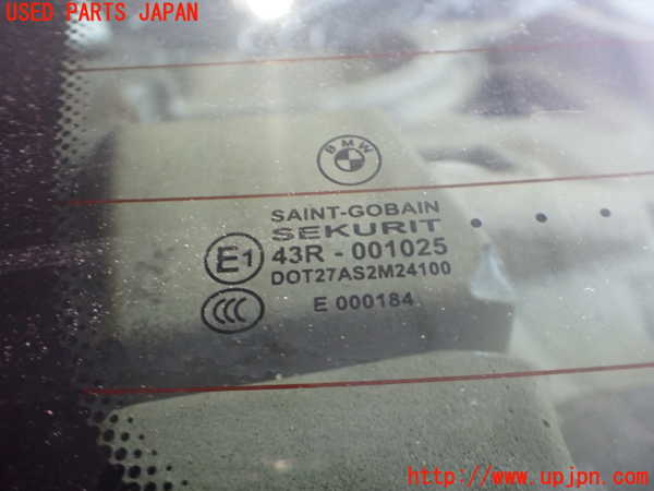 2UPJ-9241751560]BMW 740i F01(KA30)リアガラス 中古 SAINT-GOBAIN SEKURIT M24100 43R-001025_3