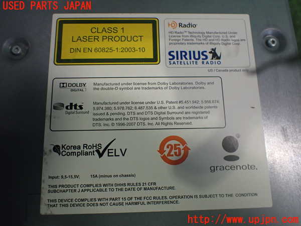 2UPJ-9241756589]BMW 740i F01(KA30)カーナビゲーション HDD 中古_3