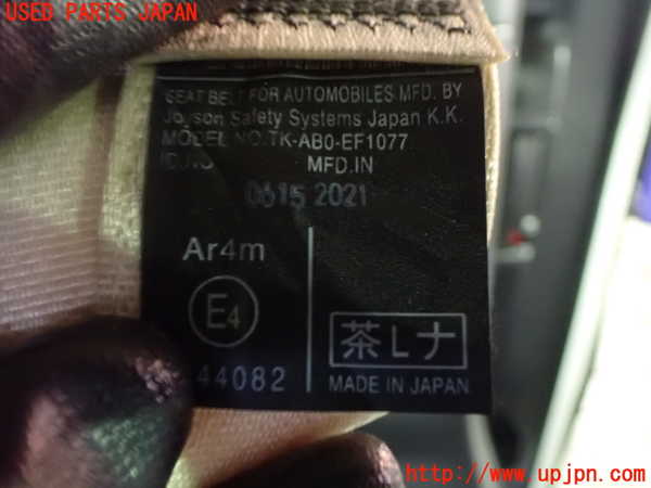 1UPJ-9241777185]アルファード(AGH30W)左2列目シートベルト 中古_3