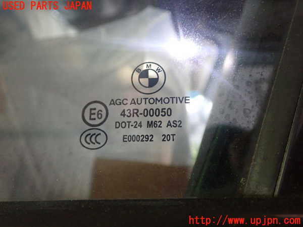 1UPJ-9241781260]BMW アクティブハイブリッド5(AH5)(FZ35 F10)左前ドア AGC M62 中古_4