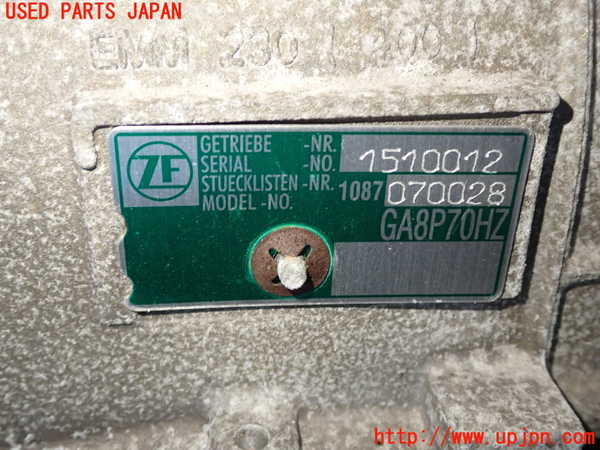 1UPJ-9241783010]BMW アクティブハイブリッド5(AH5)(FZ35 F10)ミッション AT N55B30A 中古_3