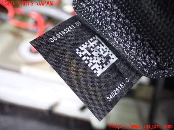 1UPJ-9241787135]BMW アクティブハイブリッド5(AH5)(FZ35 F10)真中2列目シートベルト 中古_2