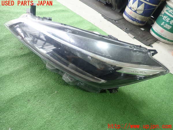 1UPJ-9241791132]キックス(P15)左ヘッドライト LED 中古_2