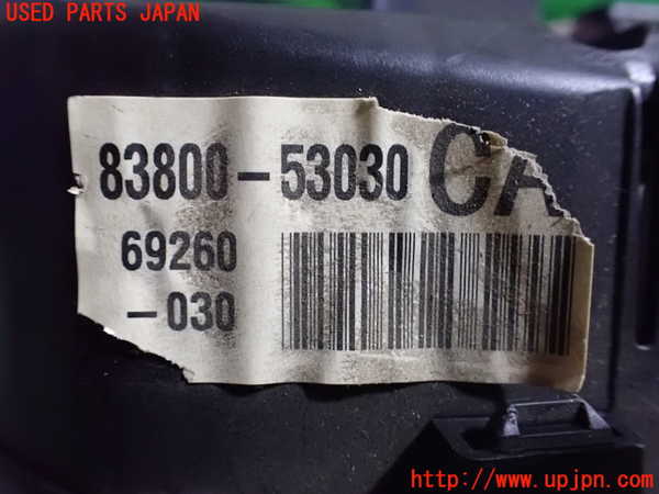 1UPJ-9241806170]アルテッツァ(SXE10)スピードメーター 中古_3