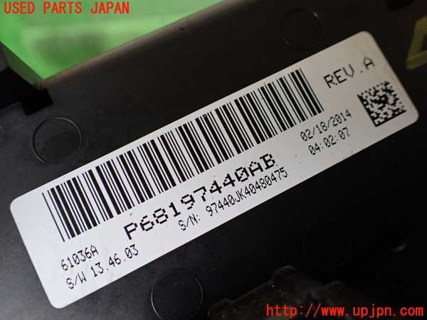1UPJ-9241826066]ジープ・ラングラー アンリミテッド(JK36L)エアコンスイッチ1 中古_3