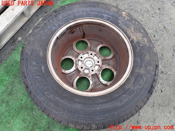 1UPJ-9241829041]ジープ・ラングラー アンリミテッド(JK36L)タイヤ　ホイール　1本① 255/70R18 中古_4