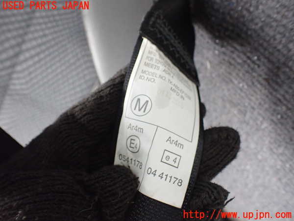 1UPJ-9241847155]ランクル70系(GRJ76K)右2列目シートベルト 中古_2
