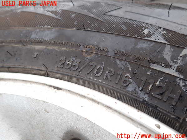 1UPJ-9241849032]ランクル70系(GRJ76K)タイヤ　ホイール　1本② 265/70R16 中古_2