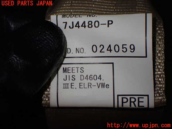 1UPJ-9241867185]セルシオ(UCF31)左2列目シートベルト 中古_4