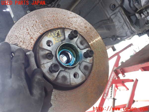 2UPJ-9241874295]BMW 118i F40(7K15)左フロントナックルハブ 中古_2