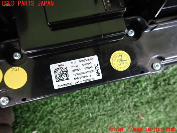 2UPJ-9241876066]BMW 118i F40(7K15)エアコンスイッチ1 中古_4